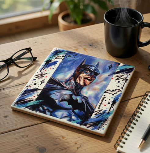 Batman-Inspired Coaster