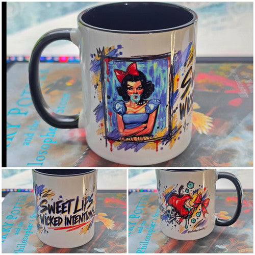 Snow Little White Mug | Snow White Inspired Fan Art