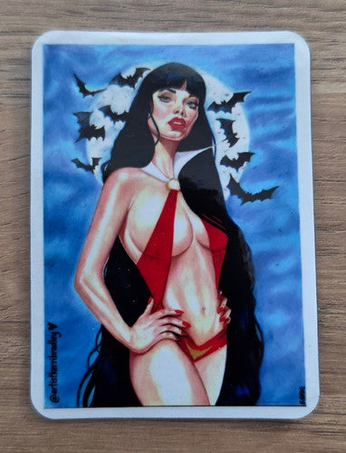 Vampirella Inspired Fridge Magnet