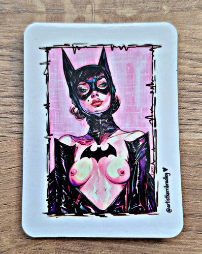 Cat Girl Inspired Fridge Magnet